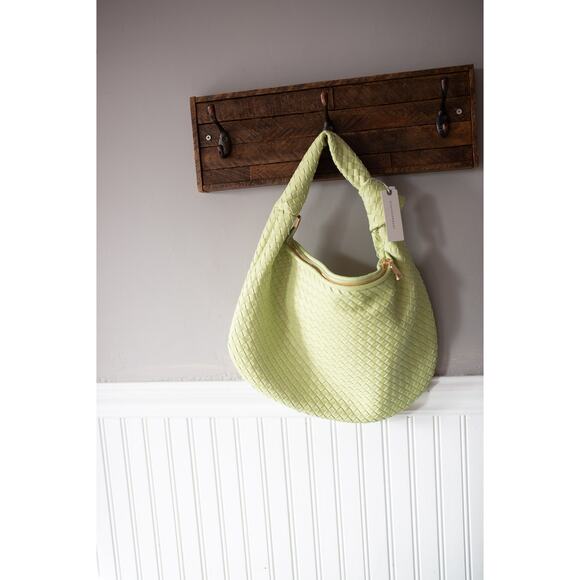 Anthropologie The Brigitte Satchel by Melie Bianco NEW - Picture 3 of 4